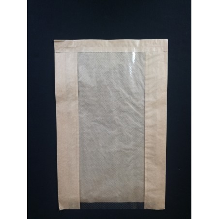 Papierové vrecko s okienkom chlieb (100/1000ks)