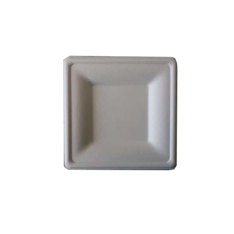 BIO Tanier 20x20 štvorcový biely (50/500ks)