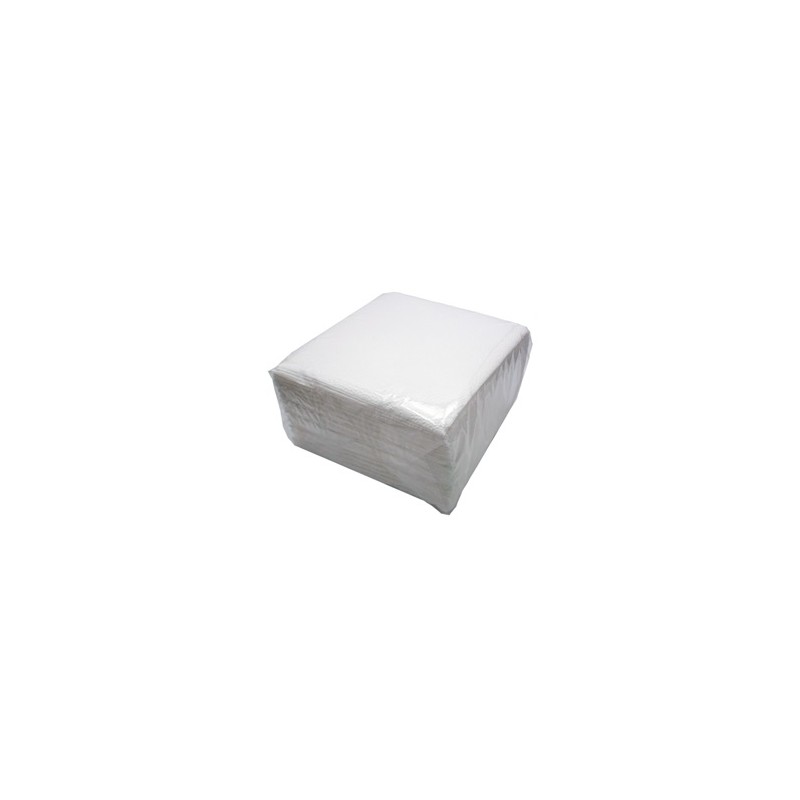 Servítky 17x17cm jednovrstvové biele do zásobníka  (400/4800 ks)