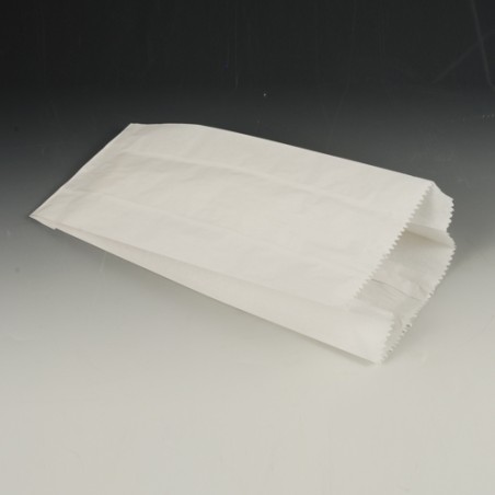 Papierové vrecko 10x5x25cm biele (100/1000ks)