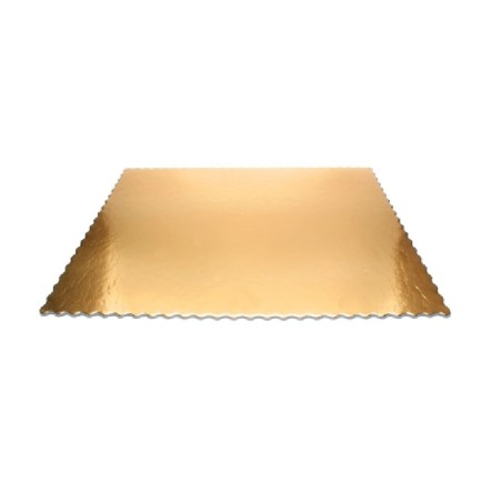 Podnos pod koláče 60x40cm zlatý (1/15ks)