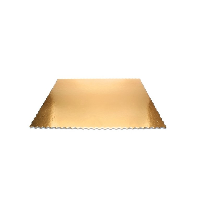Podnos pod koláče 46x36 cm zlatý (1/25ks)