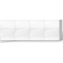 Servítky 17x17cm jednovrstvové biele do zásobníka (2000ks)