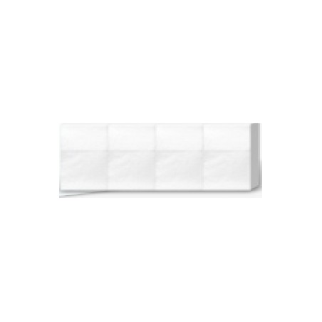 Servítky 17x17cm jednovrstvové biele do zásobníka (2000ks)