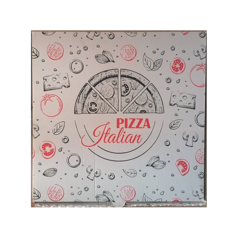 Krabica na pizzu 33x33x3cm (100 ks)