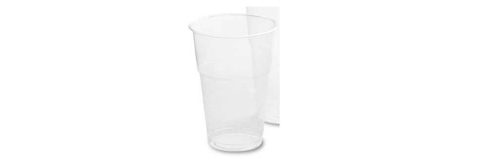 PET plastové jdnorázové poháre na smothie s vypuklým viečkom
